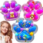 Mega Zestaw Gniotek antystresowy Kocia Łapka z posypką - Squishy - 3 sztuki