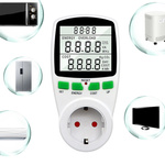 PROGRAMATOR CZASOWY Z DUŻYM EKRANEM LCD TIMER TYGODNIOWY 230V 16A 3680W
