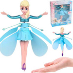 KSIĘŻNICZKA ELZA ELSA LATAJĄCA LALKA LED STEROWANA LEWITUJĄCA WRÓZKA FLYING