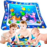 MATA SENSORYCZNA WODNA DLA NIEMOWLĄT DMUCHANA XXL DLA DZIECI BASENIK MIĘKKA