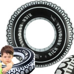 DUŻE KOŁO DO PŁYWANIA OPONA POMPOWANA NA BASEN NA PLAŻĘ MATERAC PLAŻOWY XXL