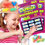 Magiczne Kapsułki do kąpieli Dinozaury - Rosną w wodzie! - 24 zwierzątka