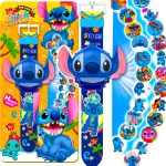 LILO I STICH ZEGAREK Z PROJEKTORM 3D WYŚWIETLA OBRAZKI IKONY PROJEKTOR