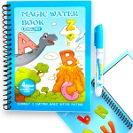 WODNA KOLOROWANKA ALFABET ABC MAGICZNY FLAMASTER 4 OBRAZKI DO KOLOROWANIA