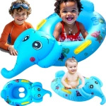 DMUCHANY PONTON Z SIEDZISKIEM DLA DZIECI SŁONIK SIEDZISKO DO PŁYWANIA SŁOŃ