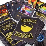 POKEMON KARTY KOLEKCJONERSKIE DO GRY CZARNE 55 SZTUK EDYCJA SPECJALNA BLACK
