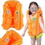 DMUCHANA KAMIZELKA DO NAUKI PŁYWANIA DMUCHANY KAPOK DLA DZIECI POMPOWANY
