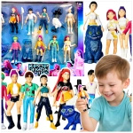 FIGURKI KPOP ŁOWCZYNIE DEMONÓW K-POP DEMON HUNTERS 14 FIGUREK MEGA ZESTAW