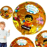 DUŻY BALON FOLIOWY URODZIMOWY HAPPY BRITHDAY NA URODZINY POMPOWANY HELEM