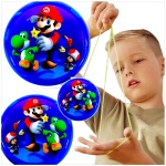 JOJO ŚWIECĄCE YOYO ŚWIECI SUPER MARIO ZABAWKA ZRĘCZNOŚCIOWA DLA DZIECI LED