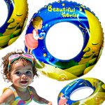 DMUCHANE KÓŁKO DO PŁYWANIA DLA DZIECI KOLOROWE DZIEWCZYNKI NA BASEN KOŁO