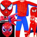 SPIDERMAN Zestaw Strój Dla Chłopca Kostium + Wyrzutnia Sieci