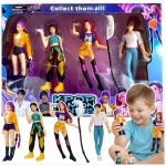 FIGURKI KPOP MEGA ZESTAW 4 FIGURKI Z BAJKI K-POP ŁOWCZYNIE DEMONÓW ZOEY