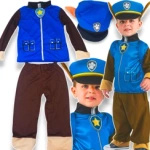 STRÓJ PSI PATROL KOSTIUM CHASE POLICJANT M 110-116 PRZEBRANIE NA IMPREZĘ