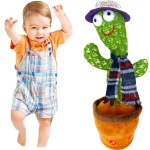 KAKTUS ŚPIEWAJĄCY TAŃCZĄCY POWTARZA MÓWI TAŃCZY POWTARZA ŚWIECI PIOSENKI