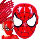 SPIDERMAN Zestaw Maska na twarz + Rękawiczki 2szt
