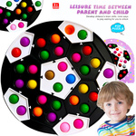 POP IT PUZZLE UKŁADANKA LOGICZNA EDUKACYJNA PIŁKA NOŻNA PUSH BUBBLE BĄBELKI