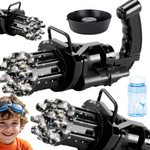 MASZYNKA DO ROBIENIA BANIEK MYDLANYCH PISTOLET WYRZUTNIA BAŃKI MYDLANE PŁYN