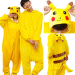 STRÓJ PIKACHU PRZEBRANIE DLA DZIECI POKEMON KOSTIUM PLUSZOWY PIŻAMA r 110CM