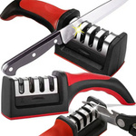 OSTRZAŁKA OSEŁKA DO NOŻY NOŻYCZEK KUCHENNYCH OSTRE 4W1 PORĘCZNA ADVANCE