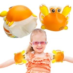 DMUCHANE RĘKAWKI DLA DZIECI DO NAUKI PŁYWANIA KRAB NA BASEN NA PLAŻĘ