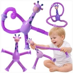 RURKA ANTYSTRESOWA POP TUBE ŻYRAFA ŻYRAFKA RURKI GNIOTEK ROZCIĄGA SIĘ RURA