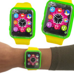 ZABAWKOWY SMARTWATCH DLA DZIECI PIERWSZY ZEGAREK KOLOROWY IMITACJA