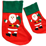 SKARPETA ŚWIĄTECZNA DEKORACYJNA NA PREZENTY NA KOMINEK MIKOŁAJKI