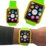 ZABAWKOWY SMARTWATCH DLA DZIECI PIERWSZY ZEGAREK KOLOROWY IMITACJA