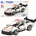 KLOCKI KONSTRUKCYJNE SAMOCHÓD SPORTOWY 382 ELEMENT MEGA DUŻY ZESTAW KLOCKÓW