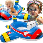 PONTON DO PŁYWANIA DLA DZIECI ŁÓDKA SAMOLOT UCHWYT SIEDZISKO KOŁO NA BASEN