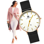 KLASYCZNY MODNY ZEGAREK DAMSKI 4 KOLORY DZIEŃ MATKI