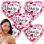 Balon Foliowy Serce I Love You 45cm
