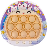 GRA POP IT POPIT ELEKTRYCZNA KOLOROWA ANTYSTRESOWA ZRĘCZNOŚCIOWA JEDNOROŻEC