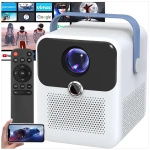 Mini Projektor LED WiFi 5G Twoje Kino Domowe DO BAJEK FILMÓW Aplikacje