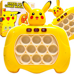 POP IT KONSOLA PUSH POKEMON PIKACHU GRA ELEKTRONICZNA ZRĘCZNOŚCIOWA 4 TRYBY