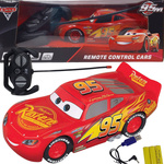 CARS AUTA ZYGZAK McQUEEN RC SAMOCHÓD ZDALNIE STEROWANY NA PILOTA 17CM