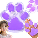 GNIOTEK ANTYSTRESOWY KOCIA ŁAPKA Z MOTYLEM ZABAWKA SENSORYCZNA ANTYSTRESOWA