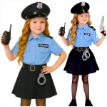STRÓJ POLICJANTKI MUNDUR DLA DZIEWCZYNKI POLICJA rozmiar S
