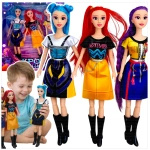 KPOP LALKA ZOEY MIRA RUMI FIGURKA LALKI MEGA ZESTAW 3 SZTUKI DEMON HUNTERS