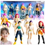 FIGURKI KPOP ZESTAW 6 SZTUK FIGURKA RUMI ZOEY MIRA K-POP ŁOWCZYNIE DEMONÓW