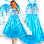 SUKIENKA NA BAL DLA DZIEWCZYNKI KRAINA LODU ELSA ELZA PRZEBRANIE rozmiar M